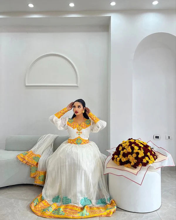 Habesha Dress Habesha Kemis for New Year's Habesha gebya Habesha Dress Habesha Kemis for New Year's Habesha gebya
